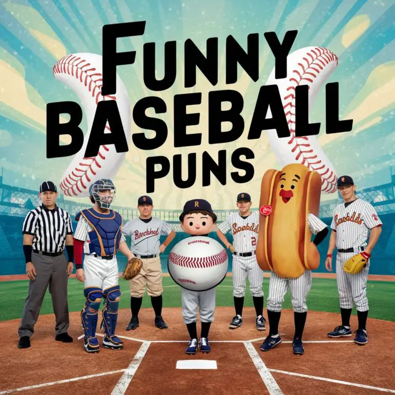 Funny Baseball Puns Jokes And One Liners