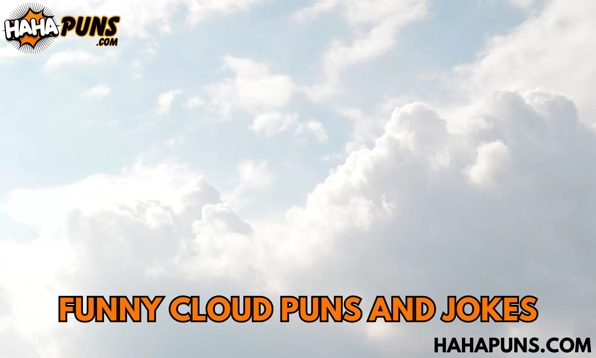 Funny Cloud Puns And Jokes