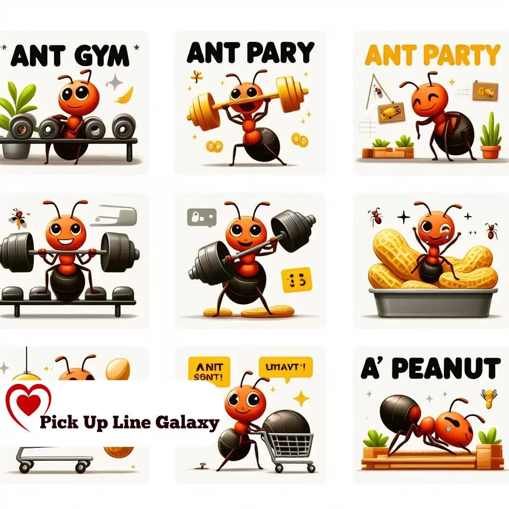 Ant Puns Captions