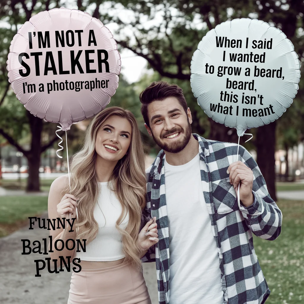 Funny Balloon Puns