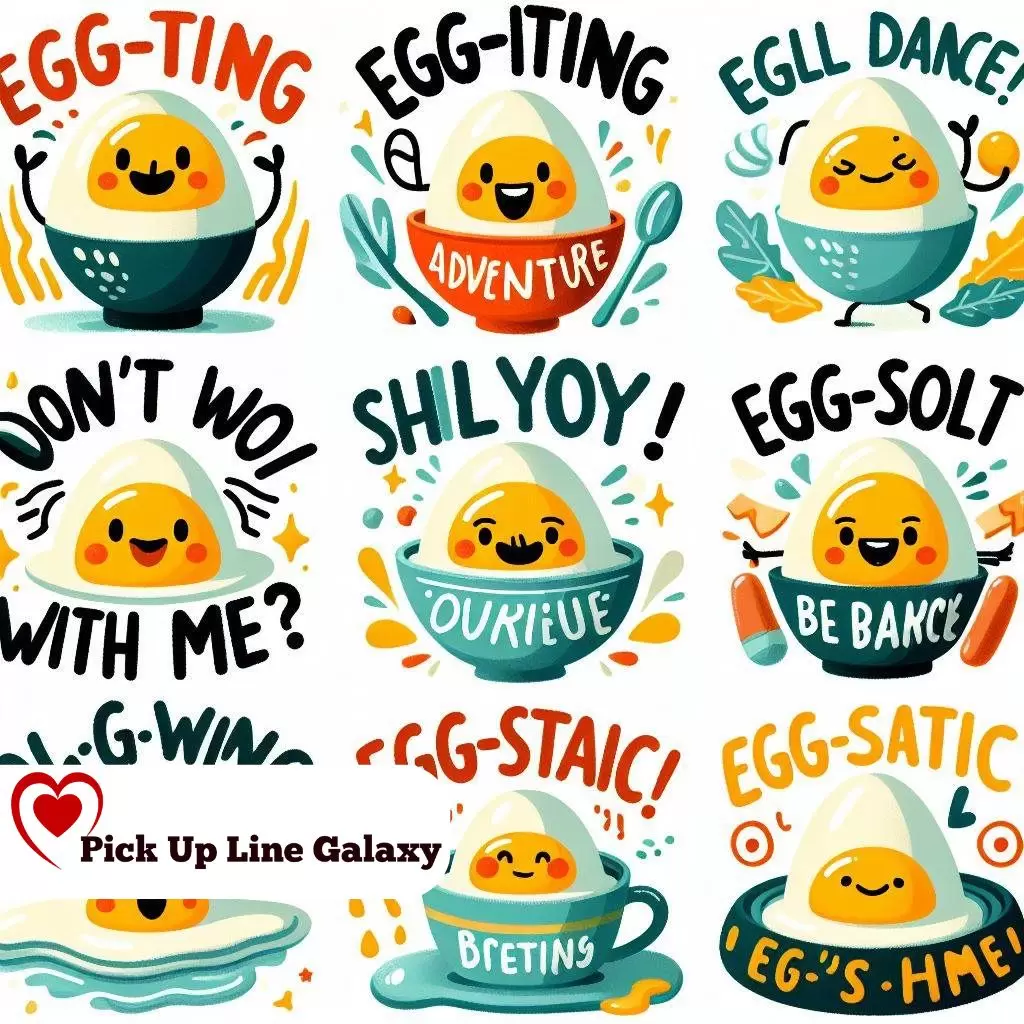 Funny Egg Puns Captions
