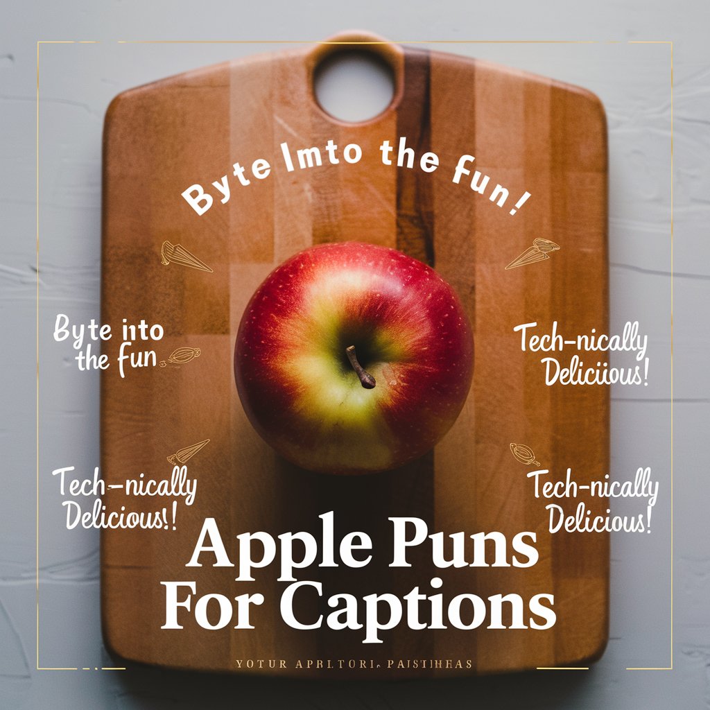 Apple Puns for Captions