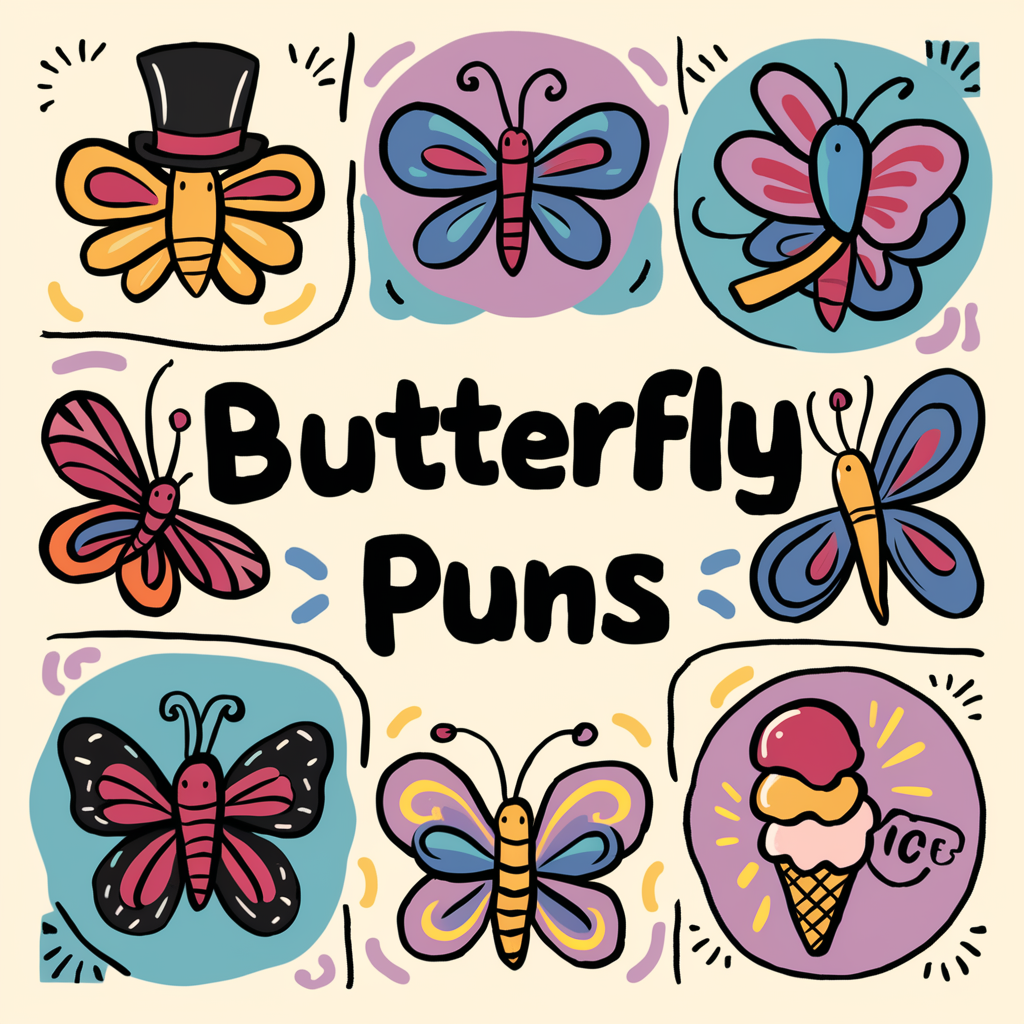 Butterfly Puns