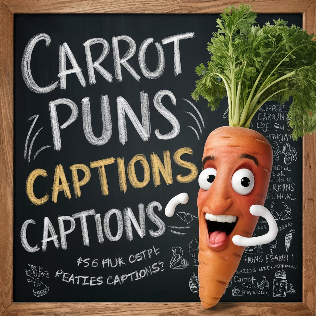 Carrot Puns Captions