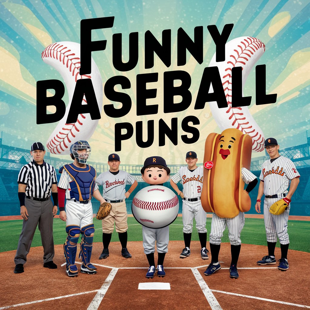  Funny Baseball Puns
