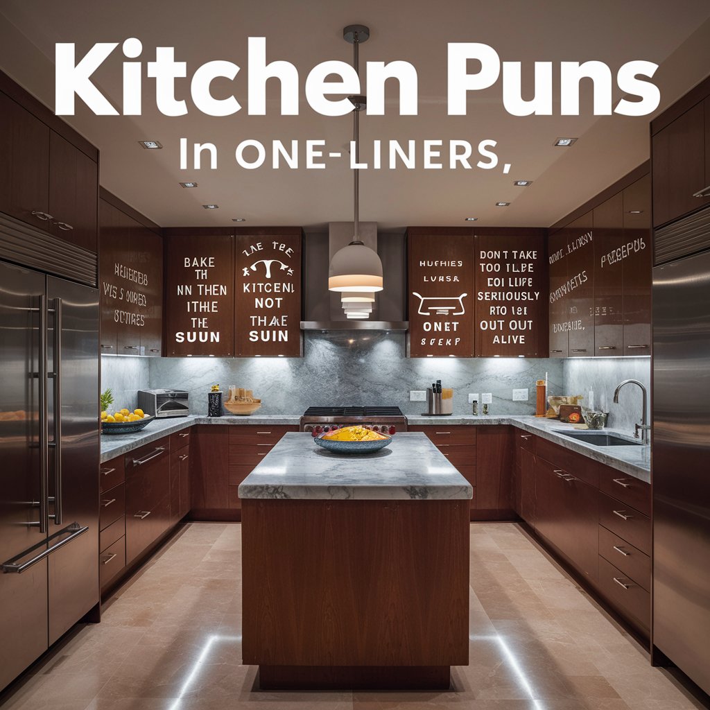 Kitchen Puns in One-Liners 