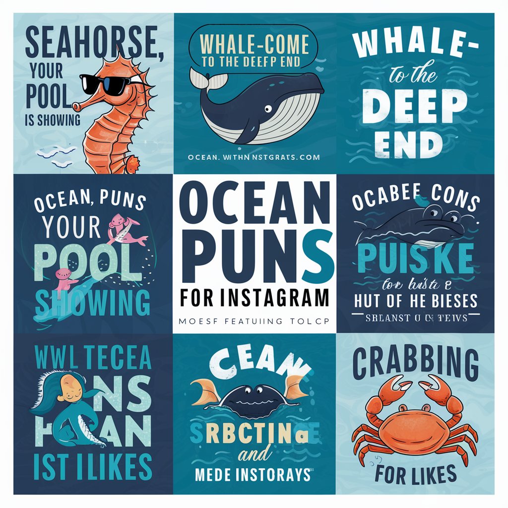 Ocean Puns for Instagram