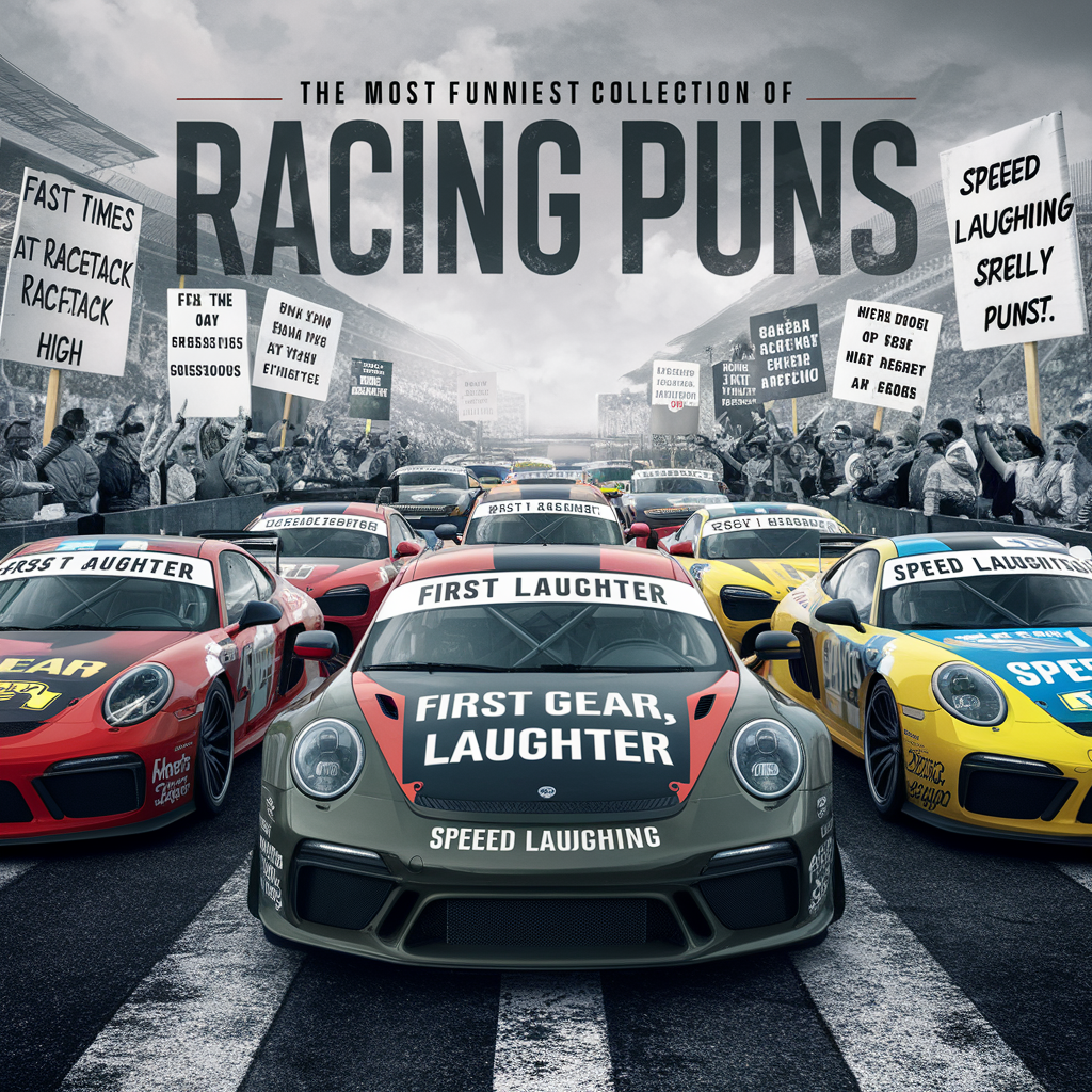 The Most Funniest Collection Of Racing Puns