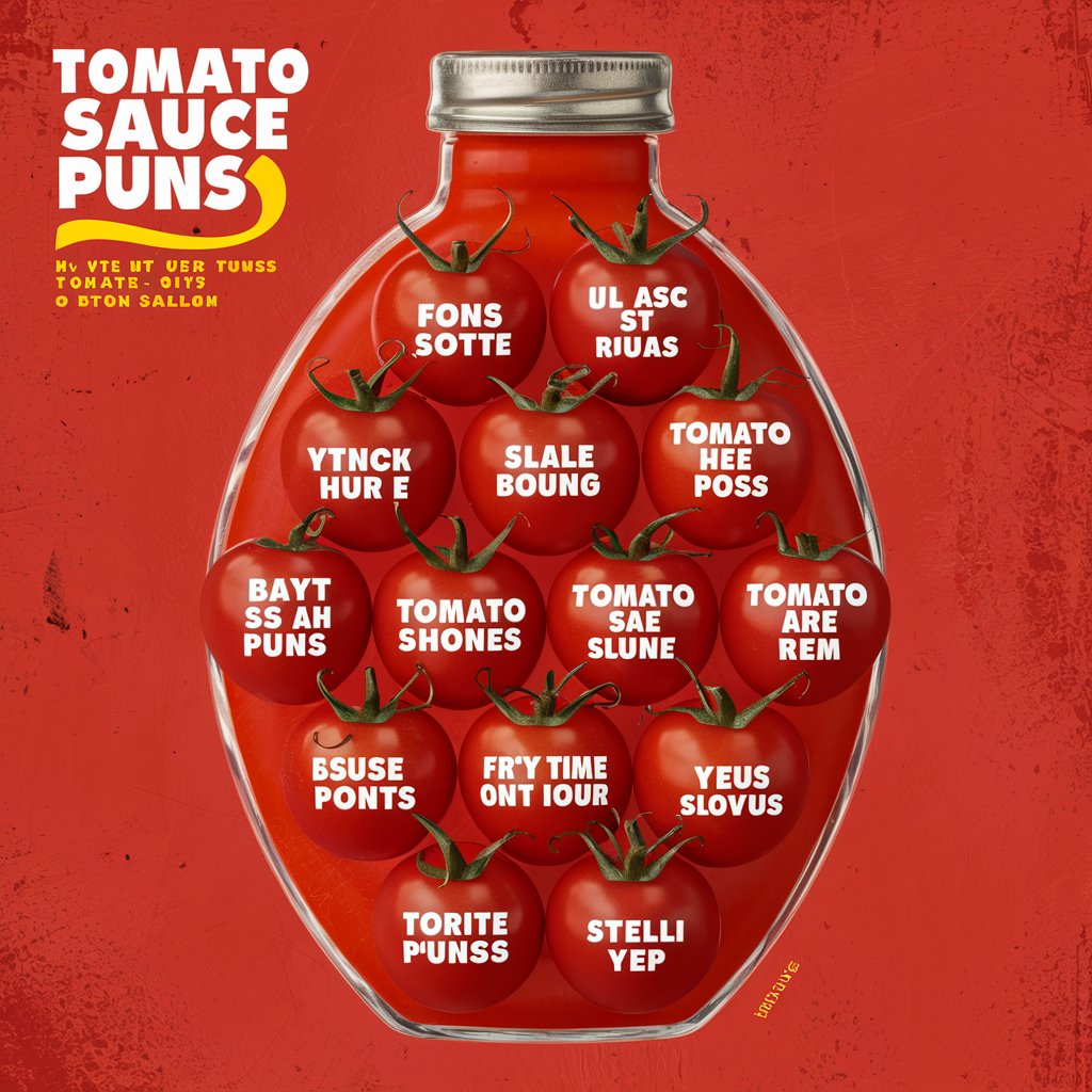 Tomato Sauce Puns 