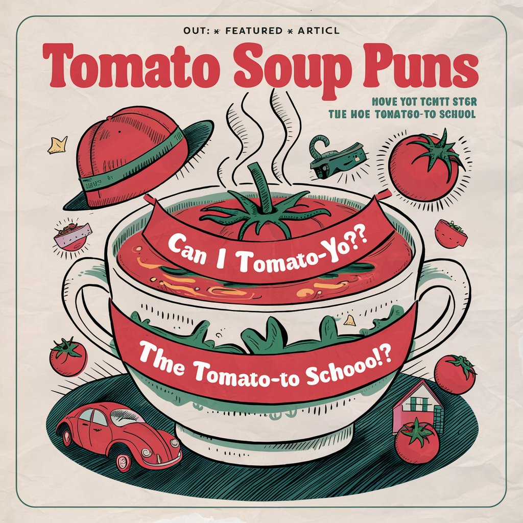 Tomato Soup Puns 