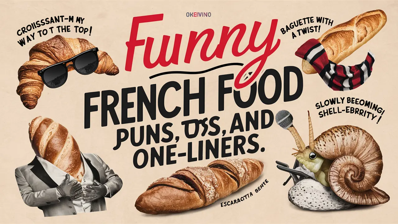 285+ Funny French Food Puns, Jokes, And One-Liners