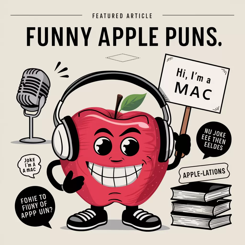 90+ Apple Puns: Jokes And One-Liners