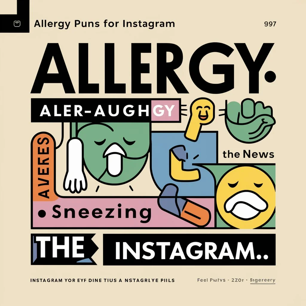 Allergy Puns for Instagram