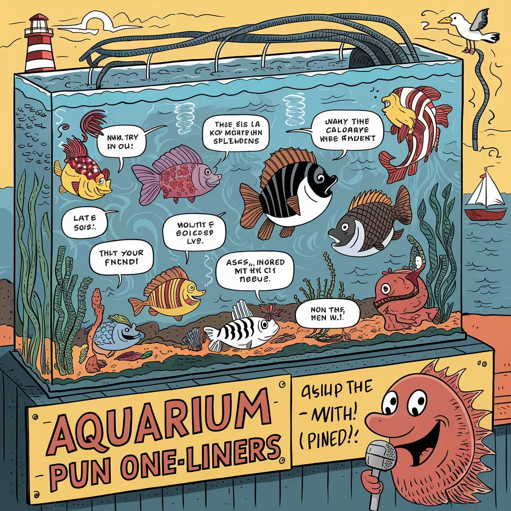 140+ Funny Aquarium Puns And Jokes Aqua-Laughs Galore