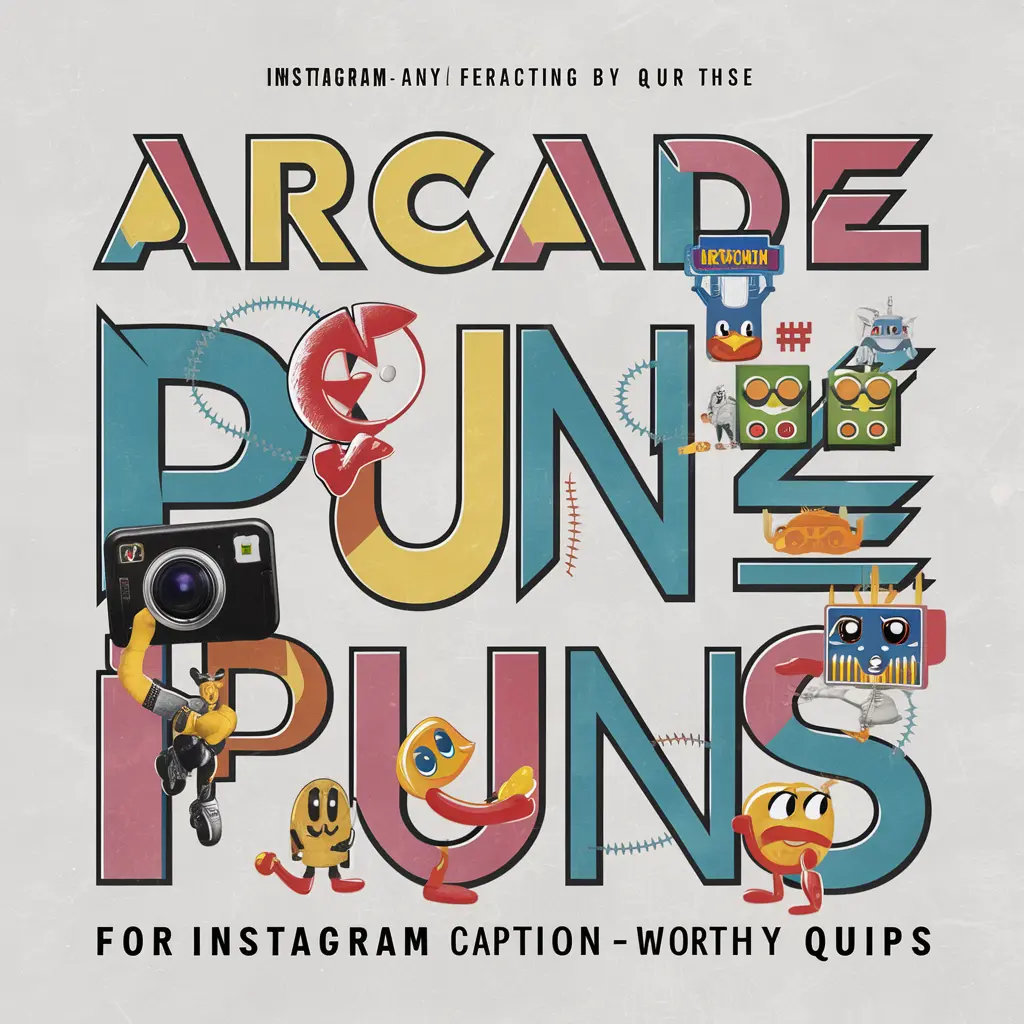 Arcade Puns for Instagram Caption-worthy Quips