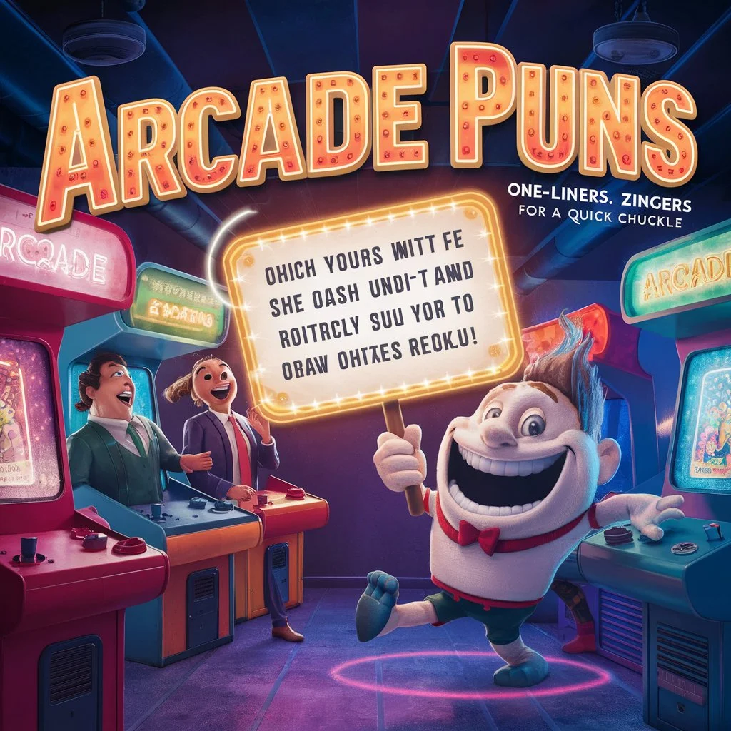 Arcade Puns One-Liners Zingers for a Quick Chuckle