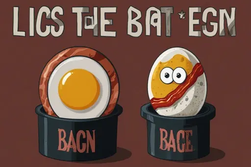 Bacon and egg puns