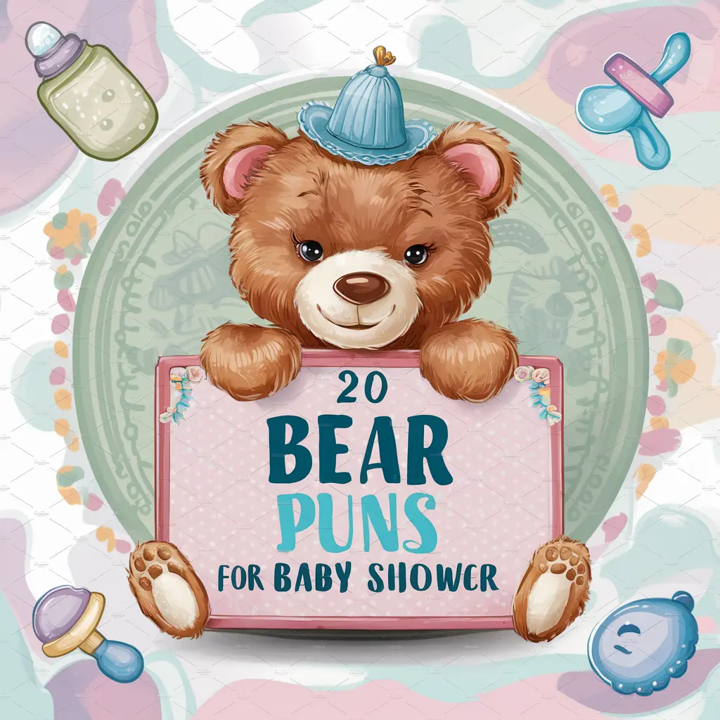  Bear Puns for Baby Shower