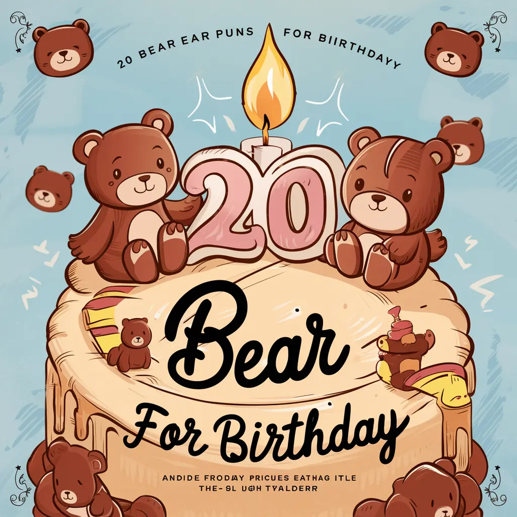 Bear Puns for Birthday