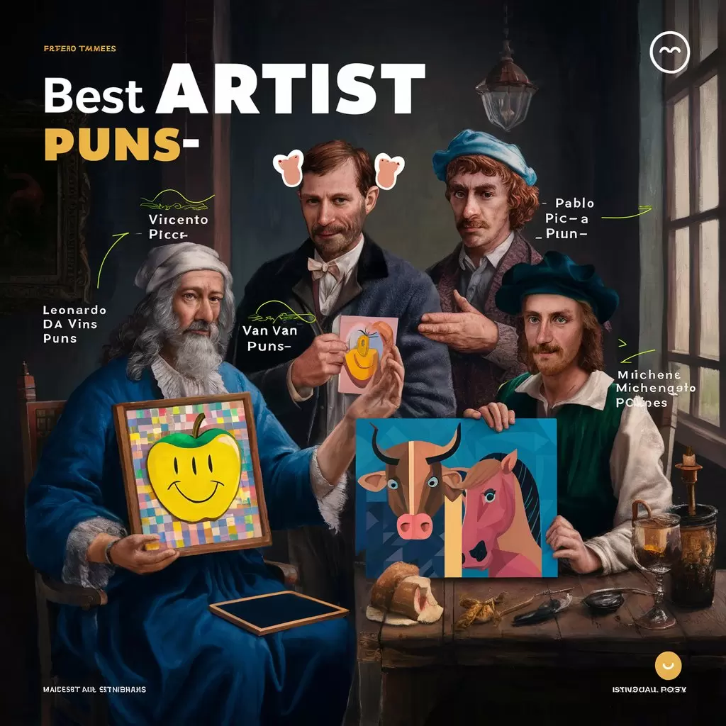 Best Artist Puns