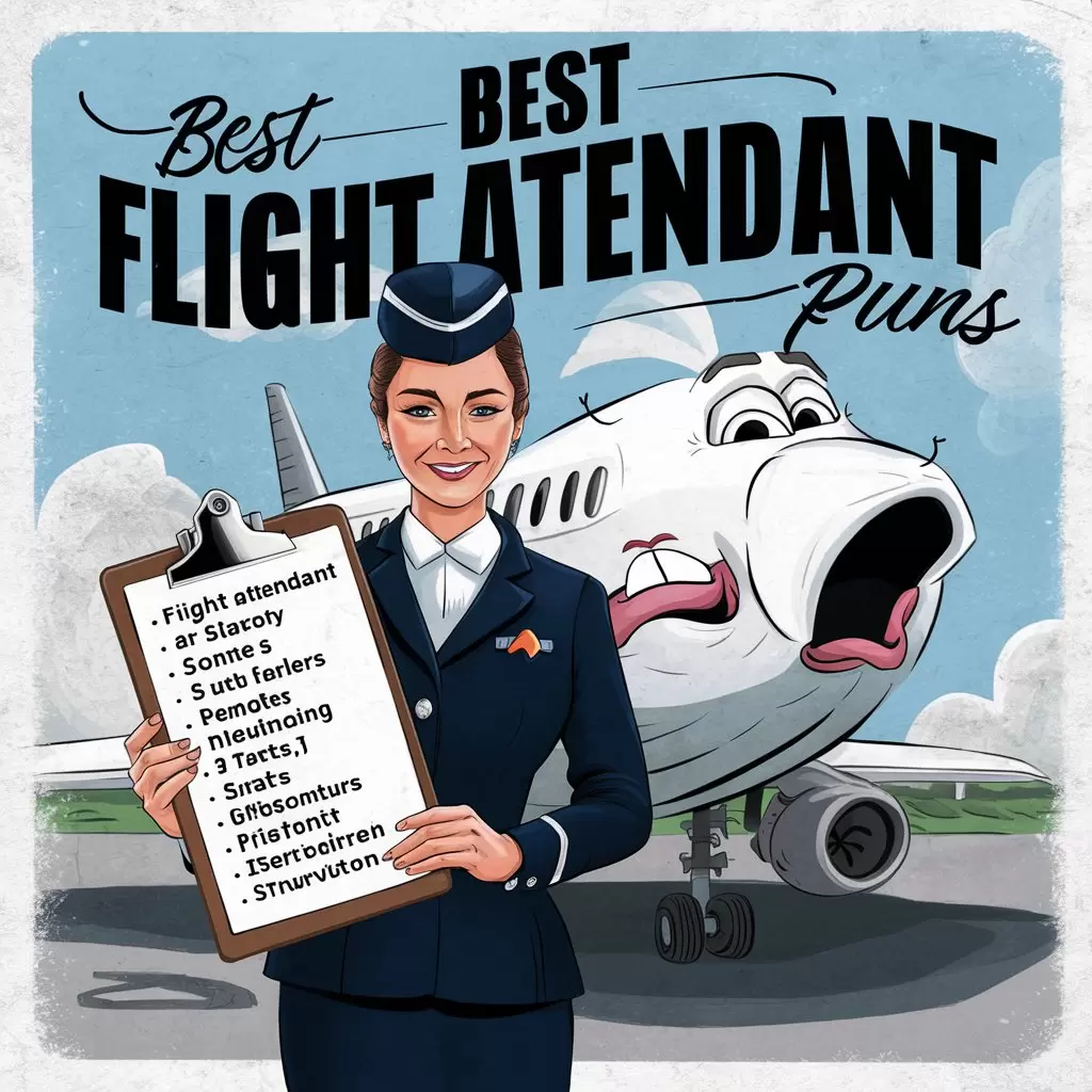 Best Flight Attendant Puns