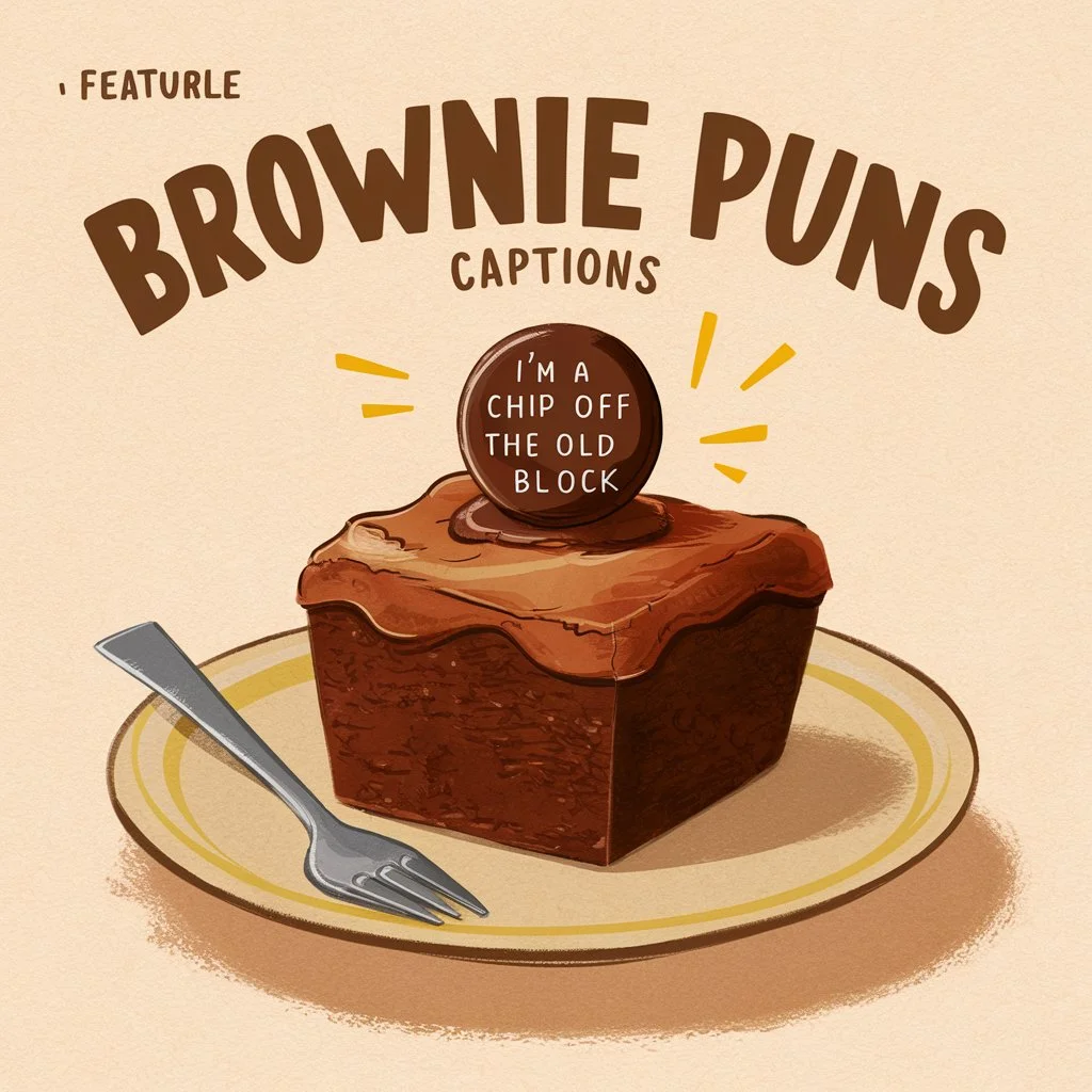 Brownie Puns Captions