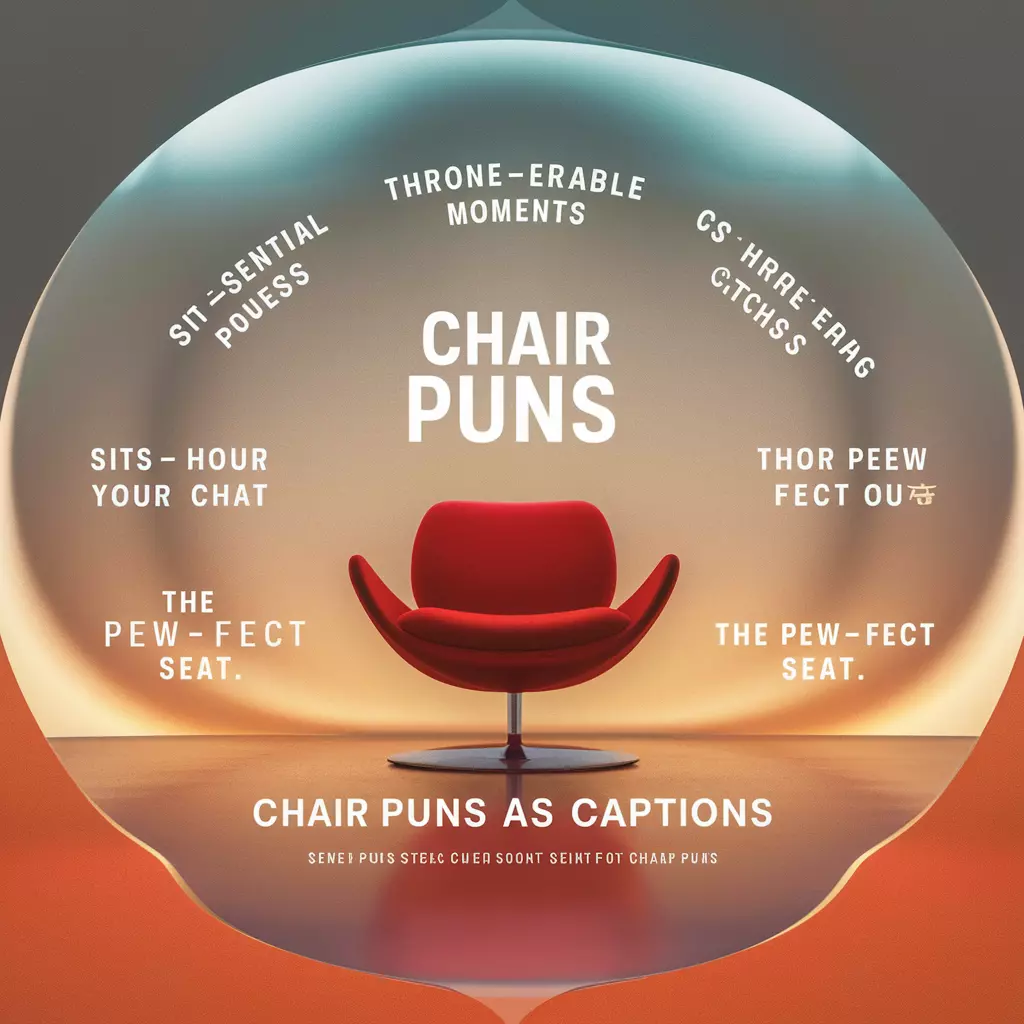 Chair Puns as Captions