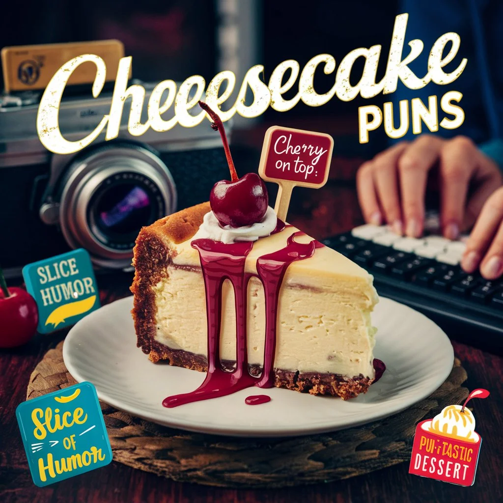 Cheesecake Puns