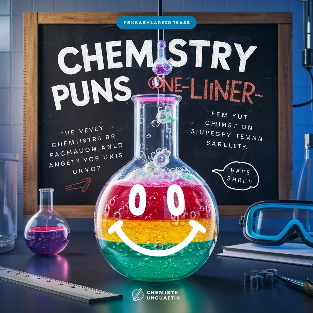 Chemistry Puns One-Liner 