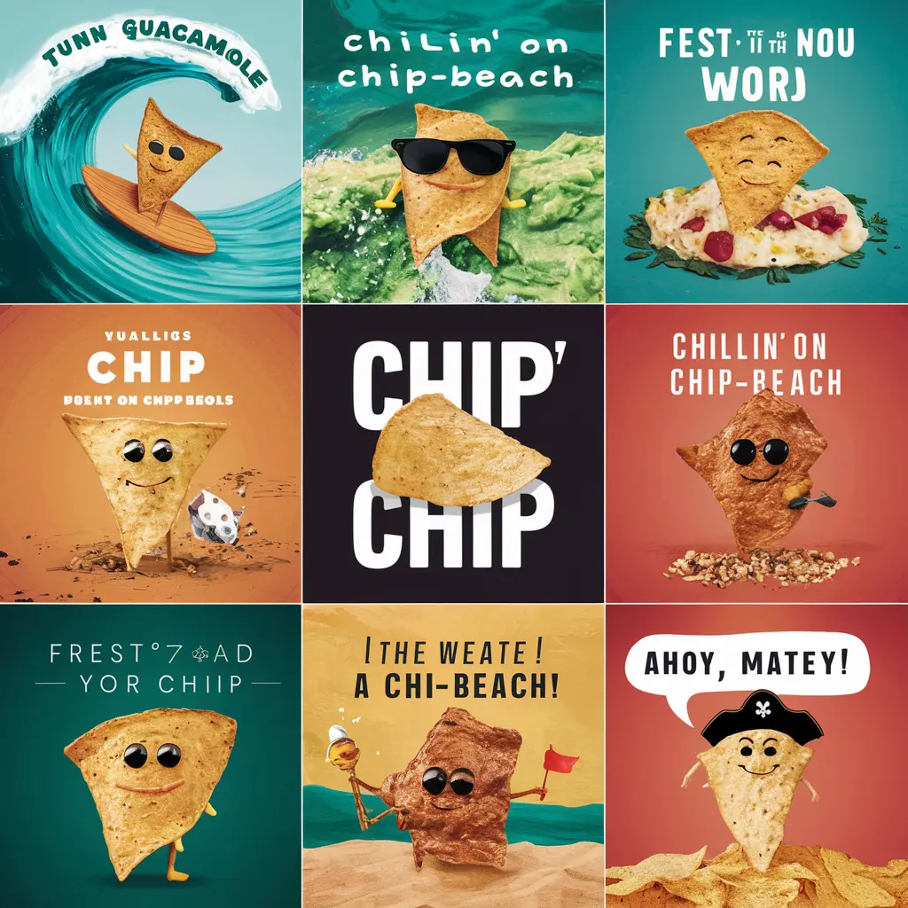 Chip Puns for Instagram