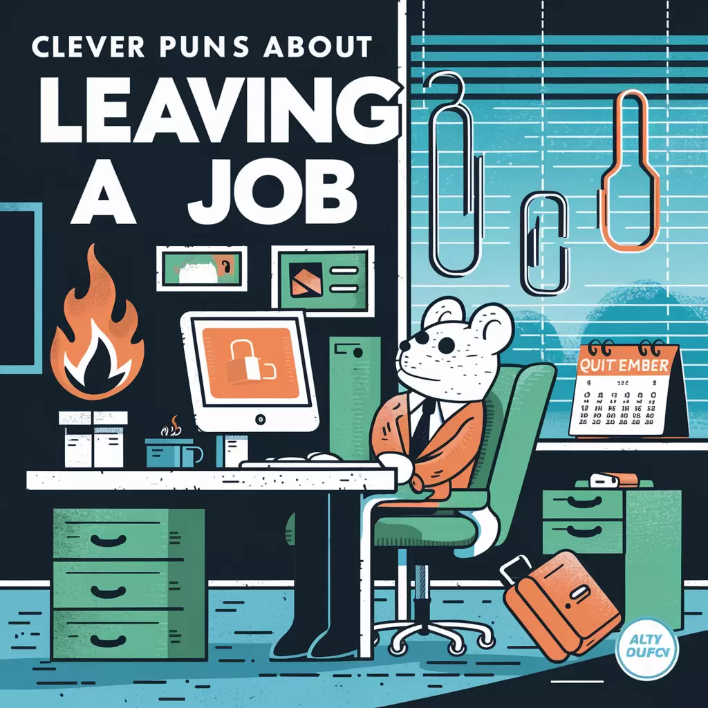 Clever Puns about Leaving a Job