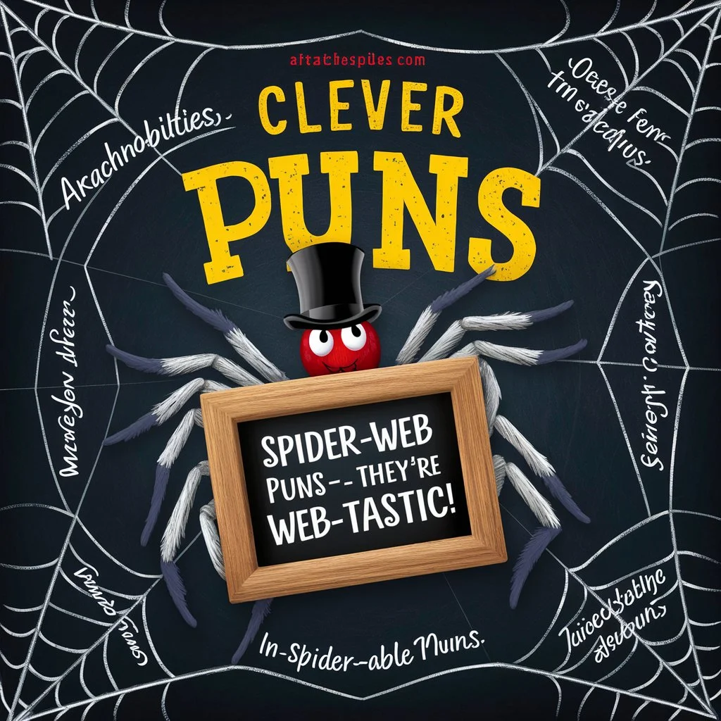  Clever Spider Puns