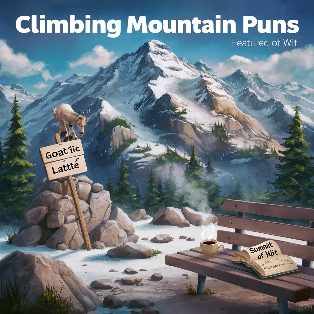 Climbing Mountain Puns