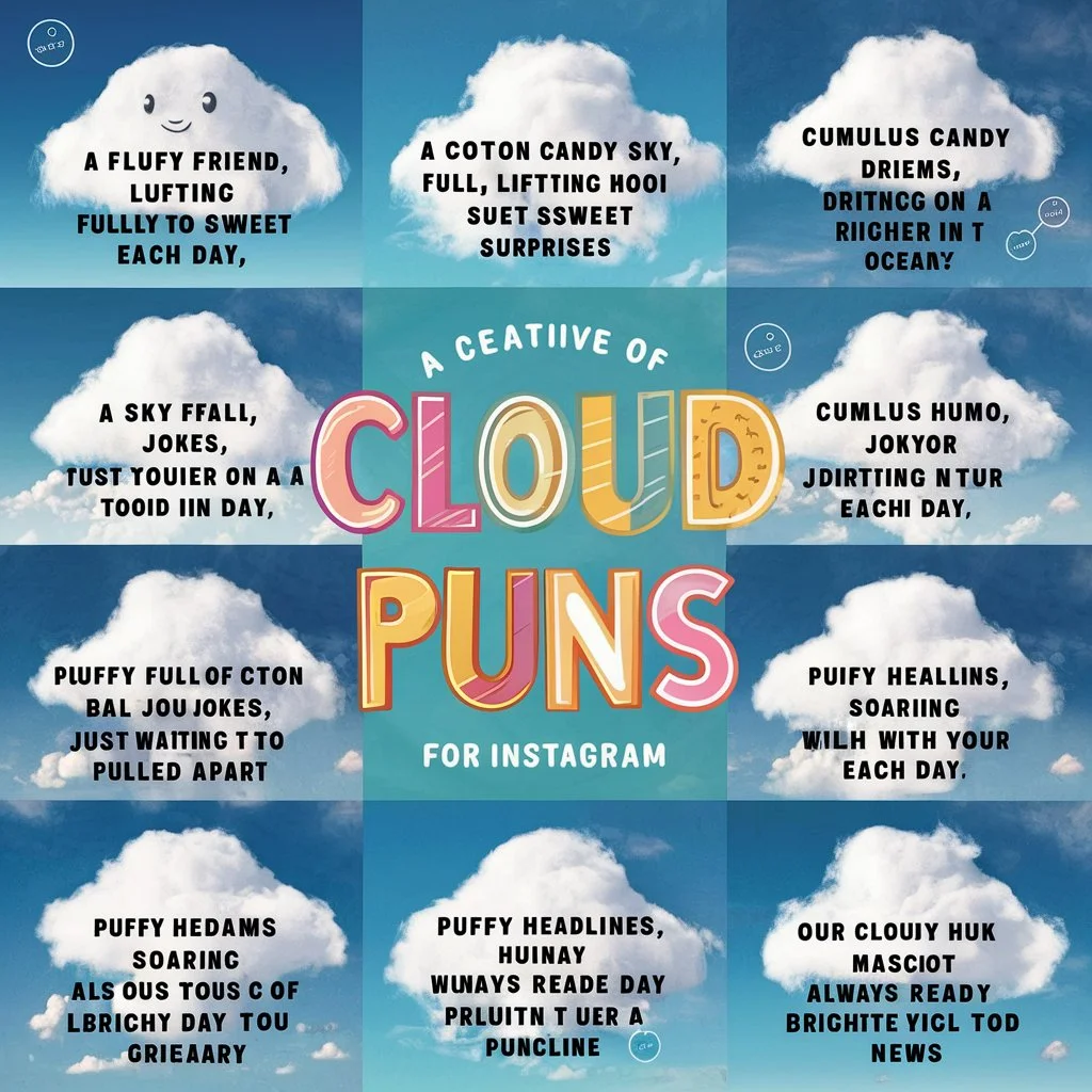 Cloud Puns for Your Instagram