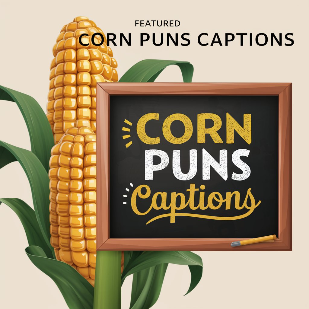 Corn Puns Captions 