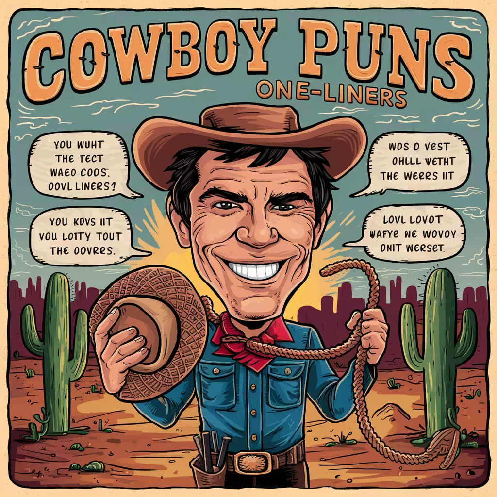 Cowboy Puns One-Liners