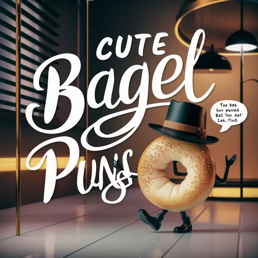 Cute Bagel Puns