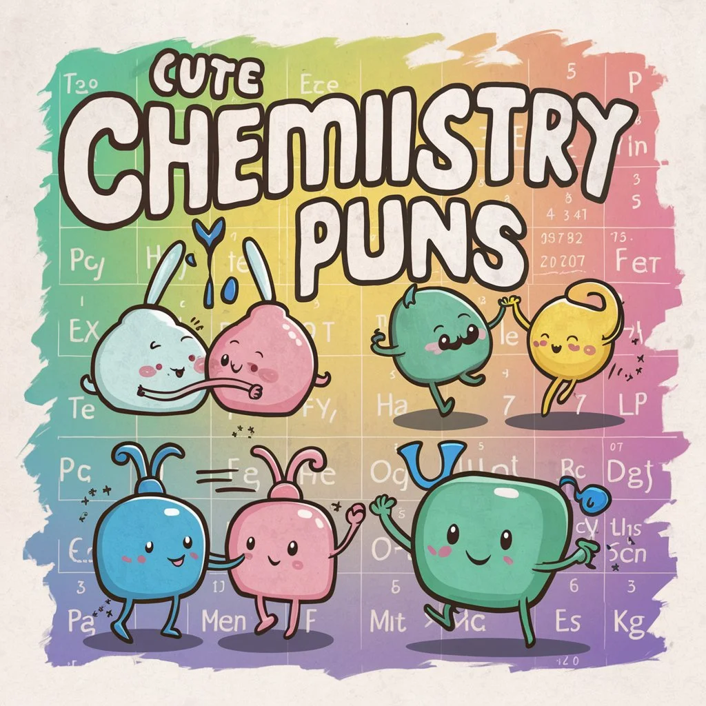 Cute Chemistry Puns