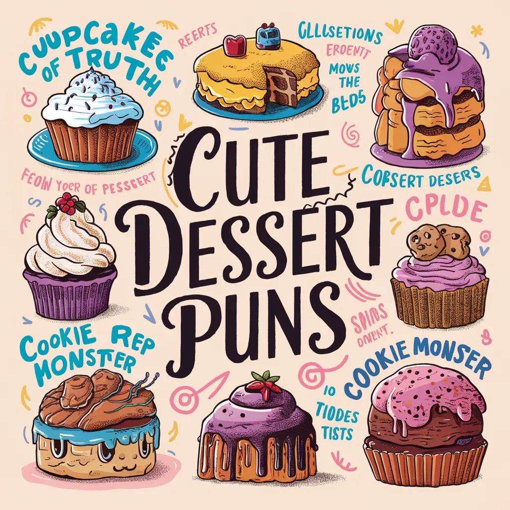  Cute Dessert Puns