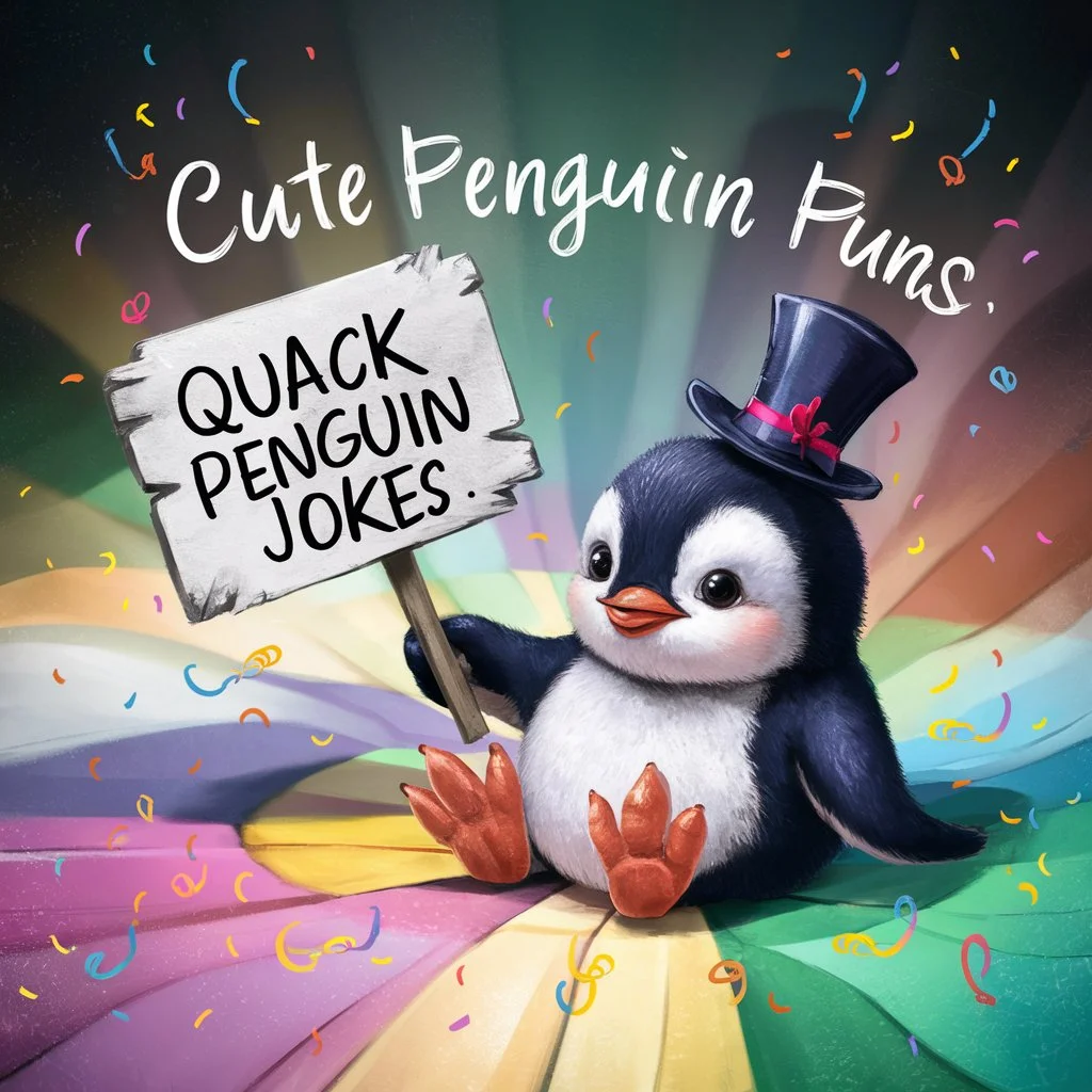 Cute Penguin Puns