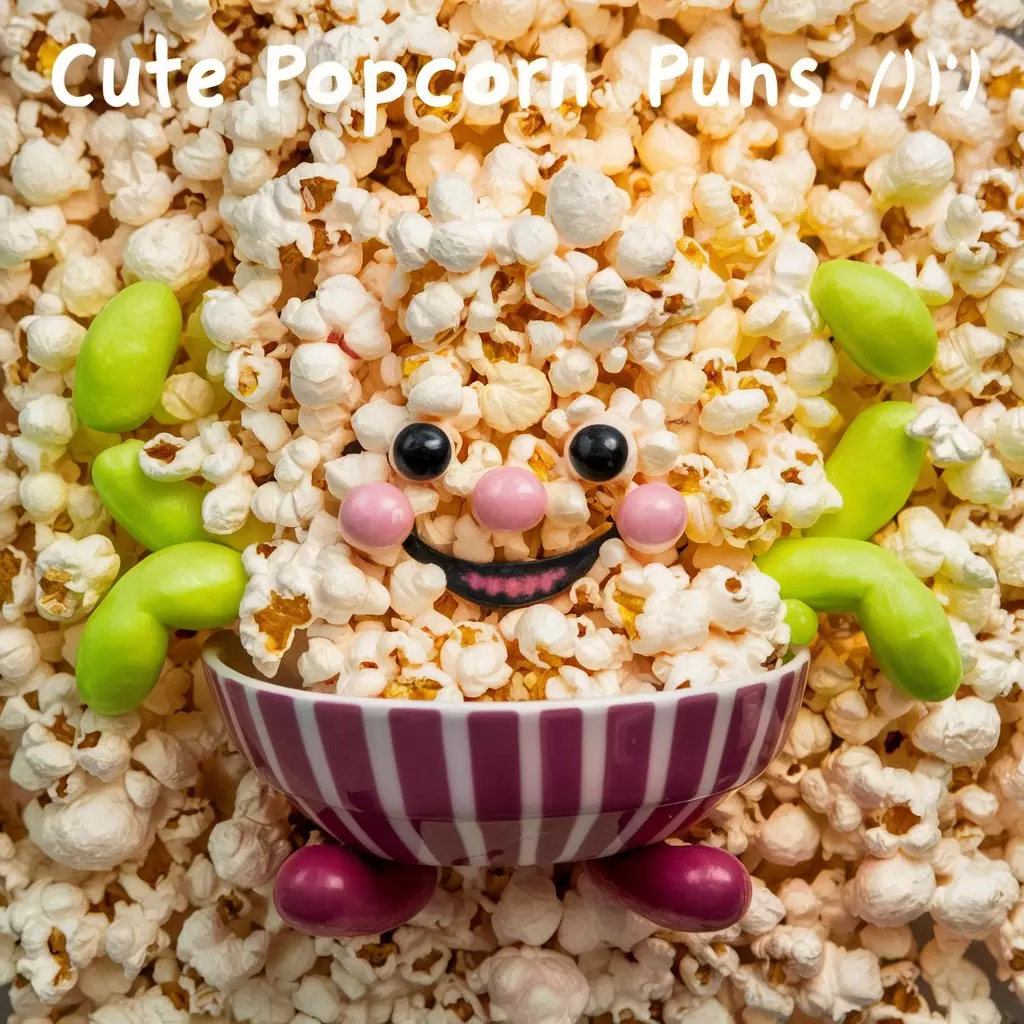 Cute Popcorn Puns