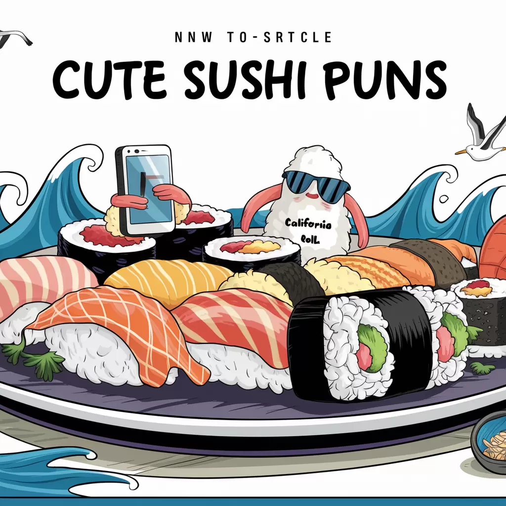 Cute Sushi Puns