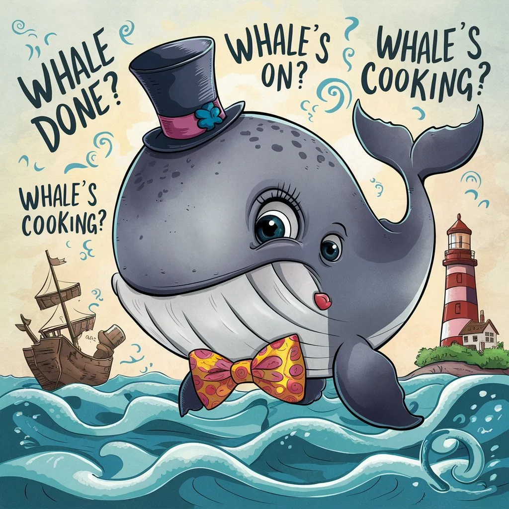 Cute Whale Puns