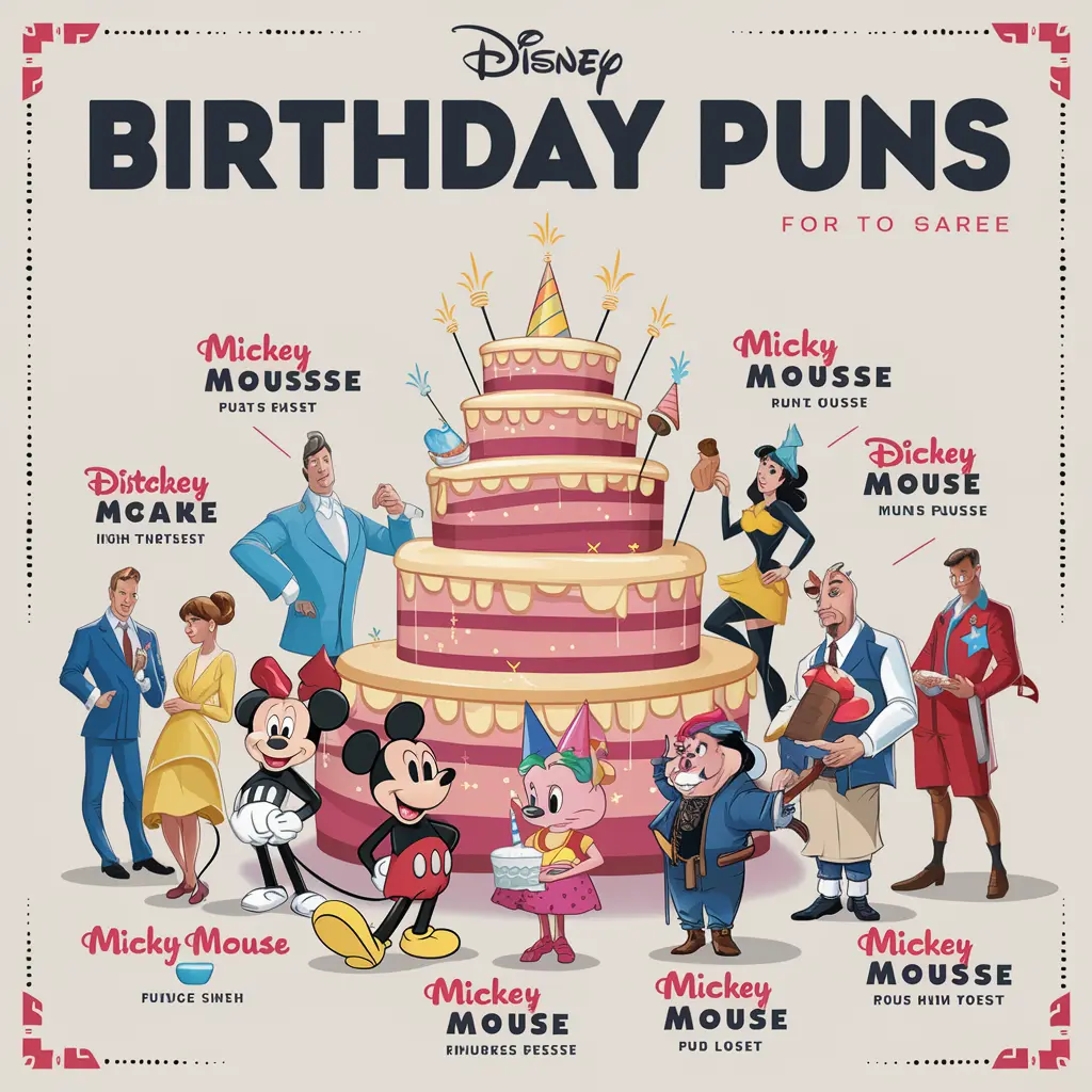 Disney Birthday Puns