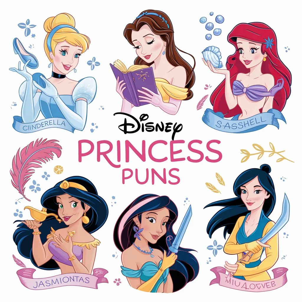 Disney Princess Puns