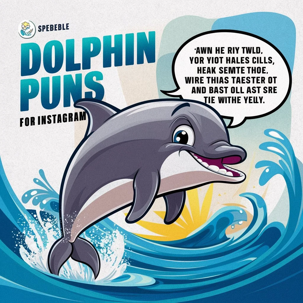  Dolphin Puns for Instagram