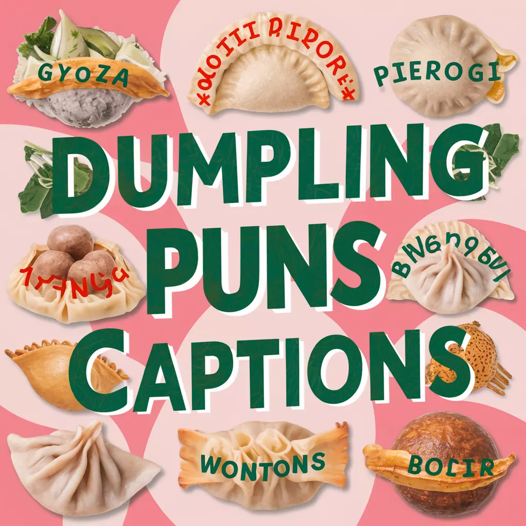 Dumpling Puns Captions