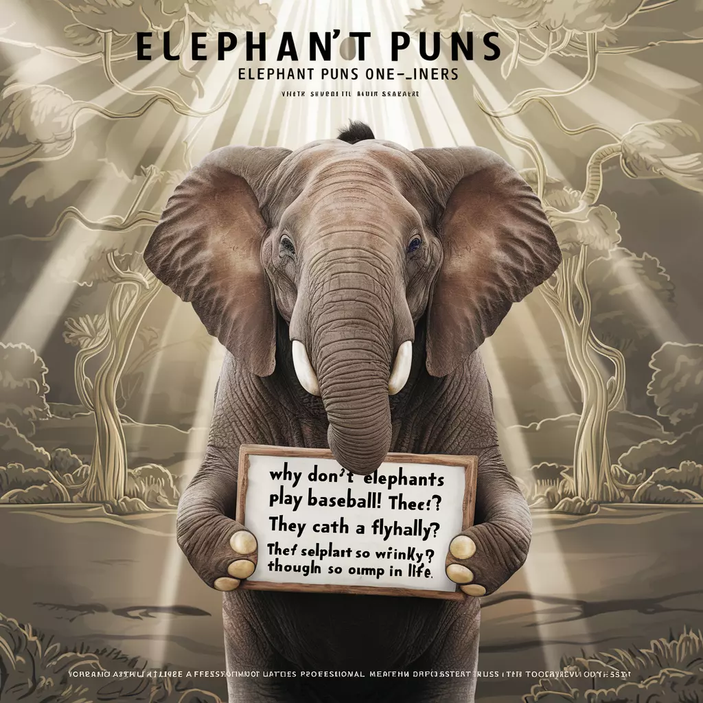 Elephant Puns One-Liners