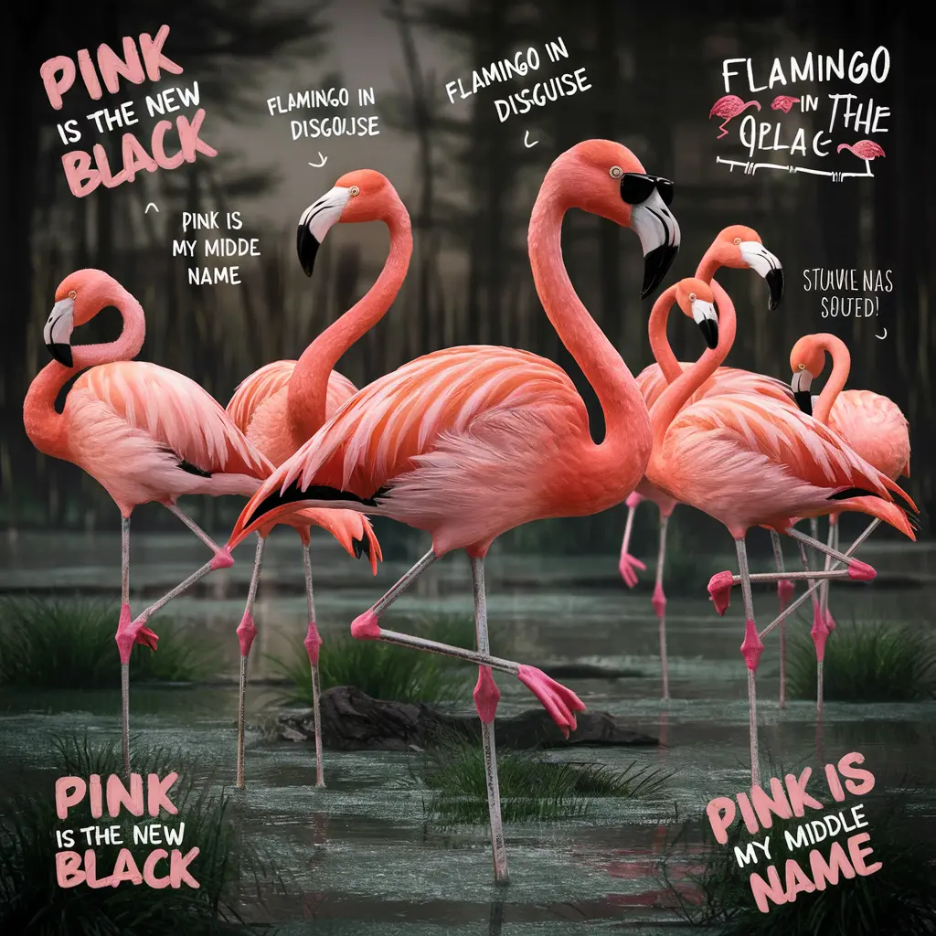  Flamingo Puns for Instagram