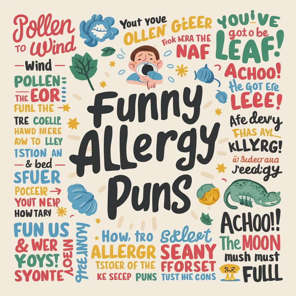 Funny Allergy Puns